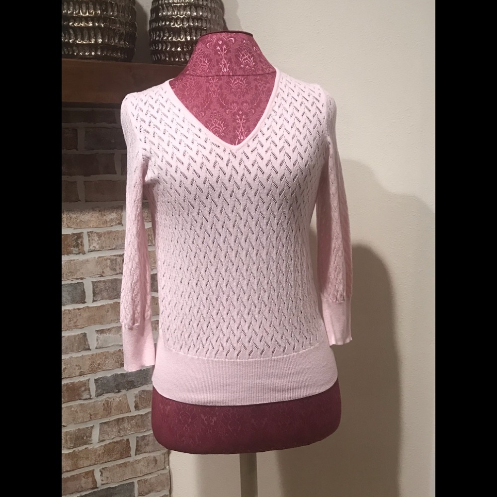 Petite sophisticate lite weight sweater